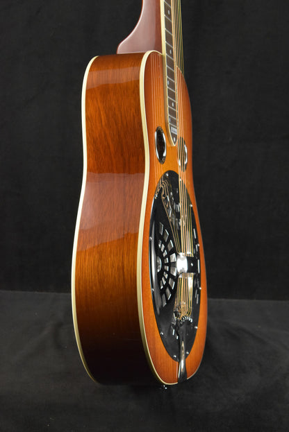 National Scheerhorn L-Body Square Neck Honduras Mahogany High Gloss Finish