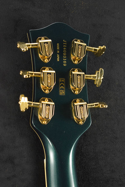 Gretsch G6196T-59 Vintage Select Edition '59 Country Club Hollow Body with Bigsby Cadillac Green Lacquer