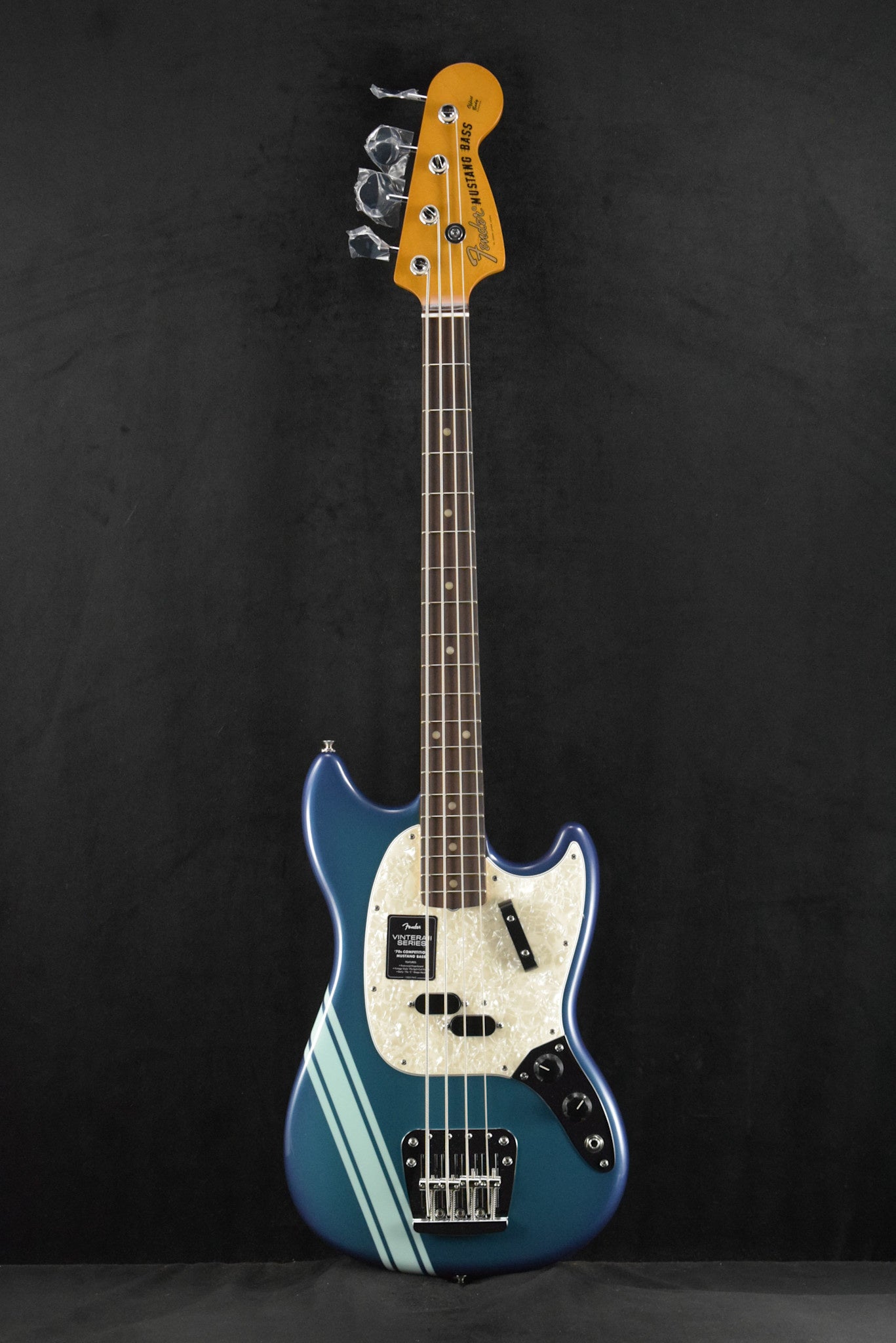 Fender Vintera II '70s Competition Mustang Bass Competition Burgundy Rosewood Fingerboard