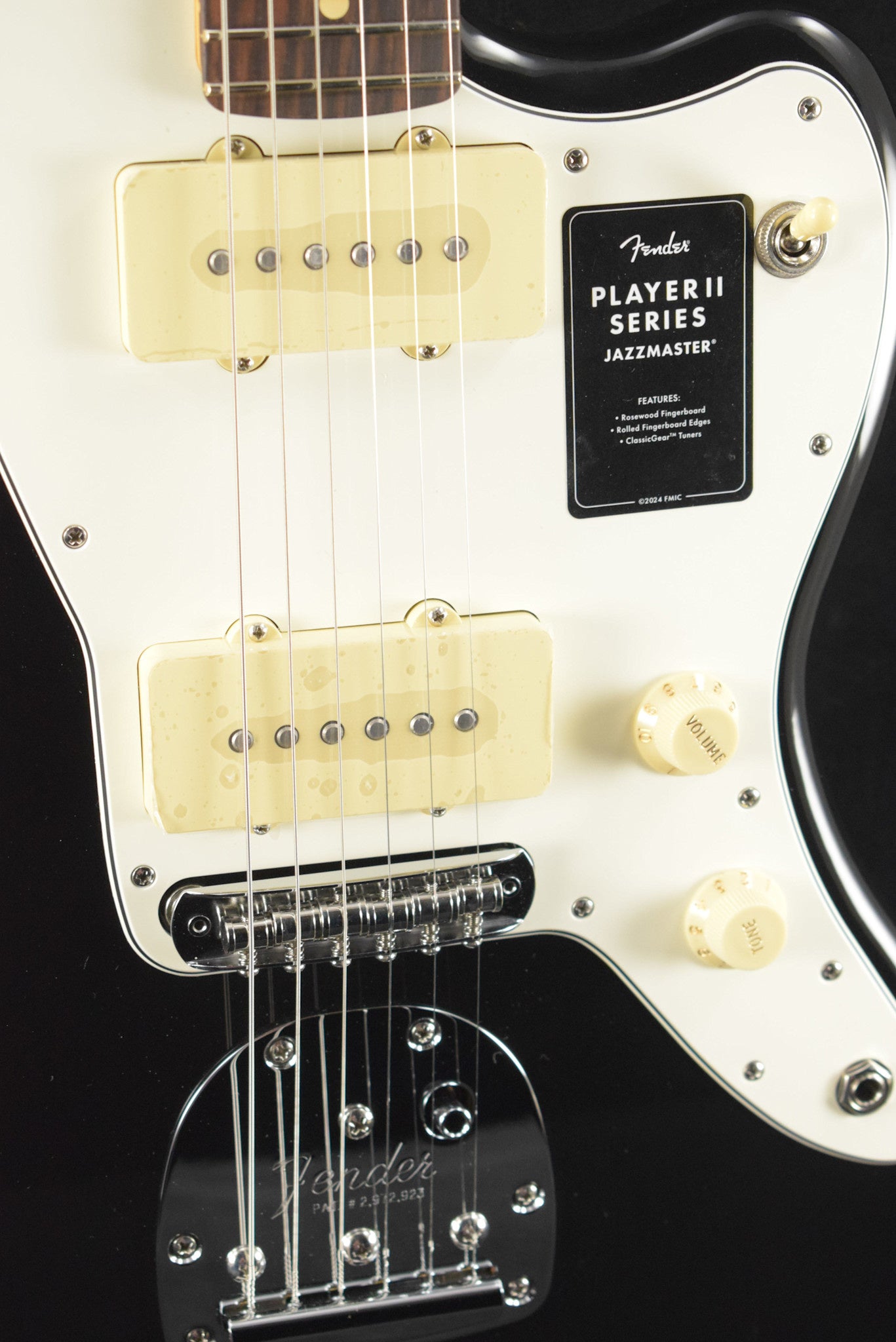 Fender Player II Jazzmaster Black Rosewood Fingerboard