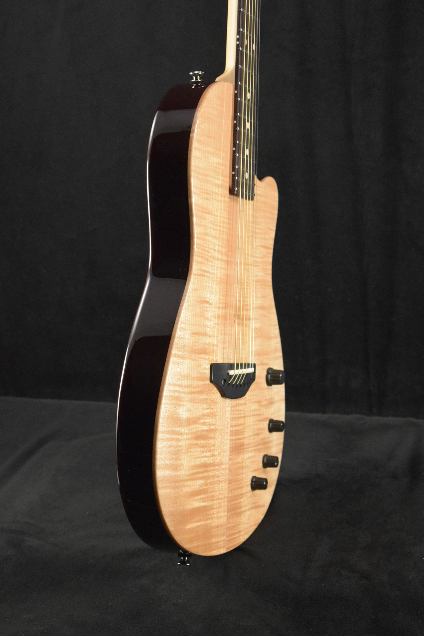 Tom Anderson Crowdster Player Natural with Transparent Brown Back with Binding