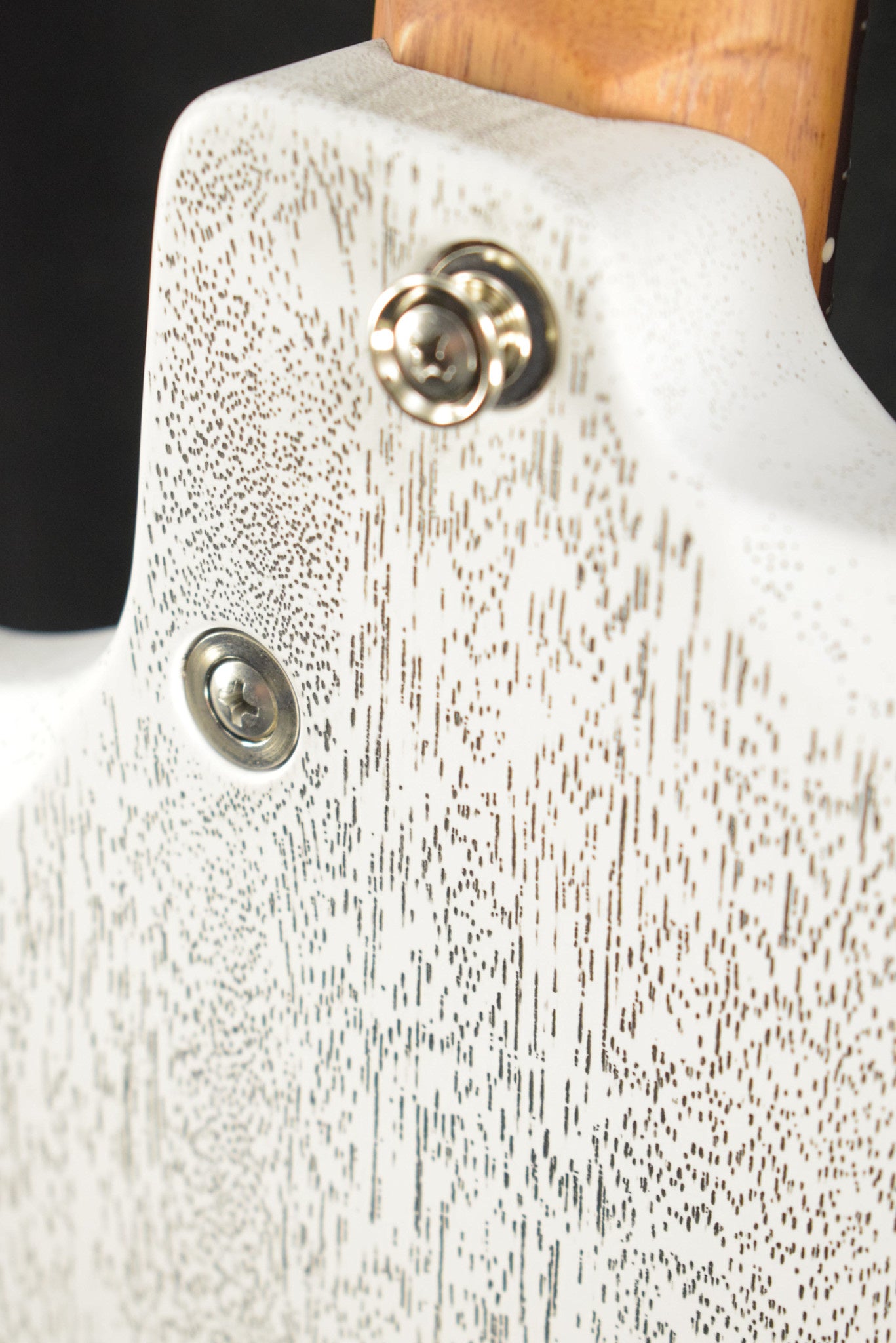 Tom Anderson Wolfhound Satin Organic Grain White with Black