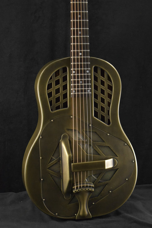 National NRP Tricone 12-Fret Antique Brass