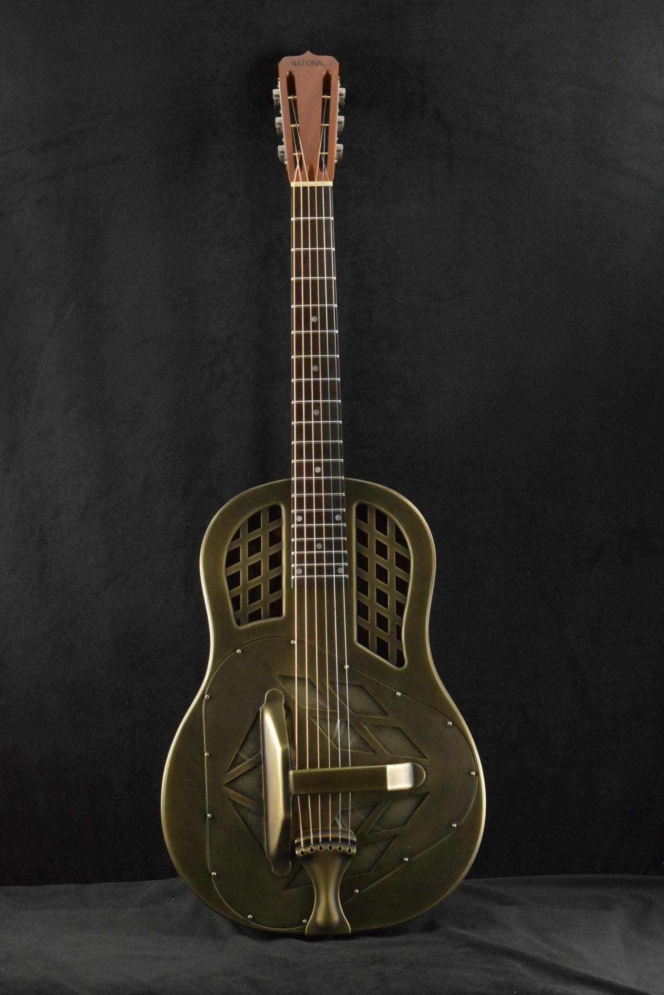 National NRP Tricone 12-Fret Antique Brass