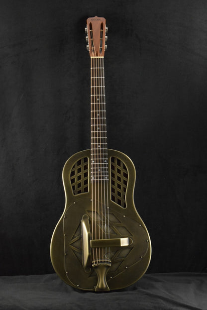 National NRP Tricone 12-Fret Antique Brass