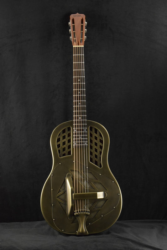 National NRP Tricone 12-Fret Antique Brass