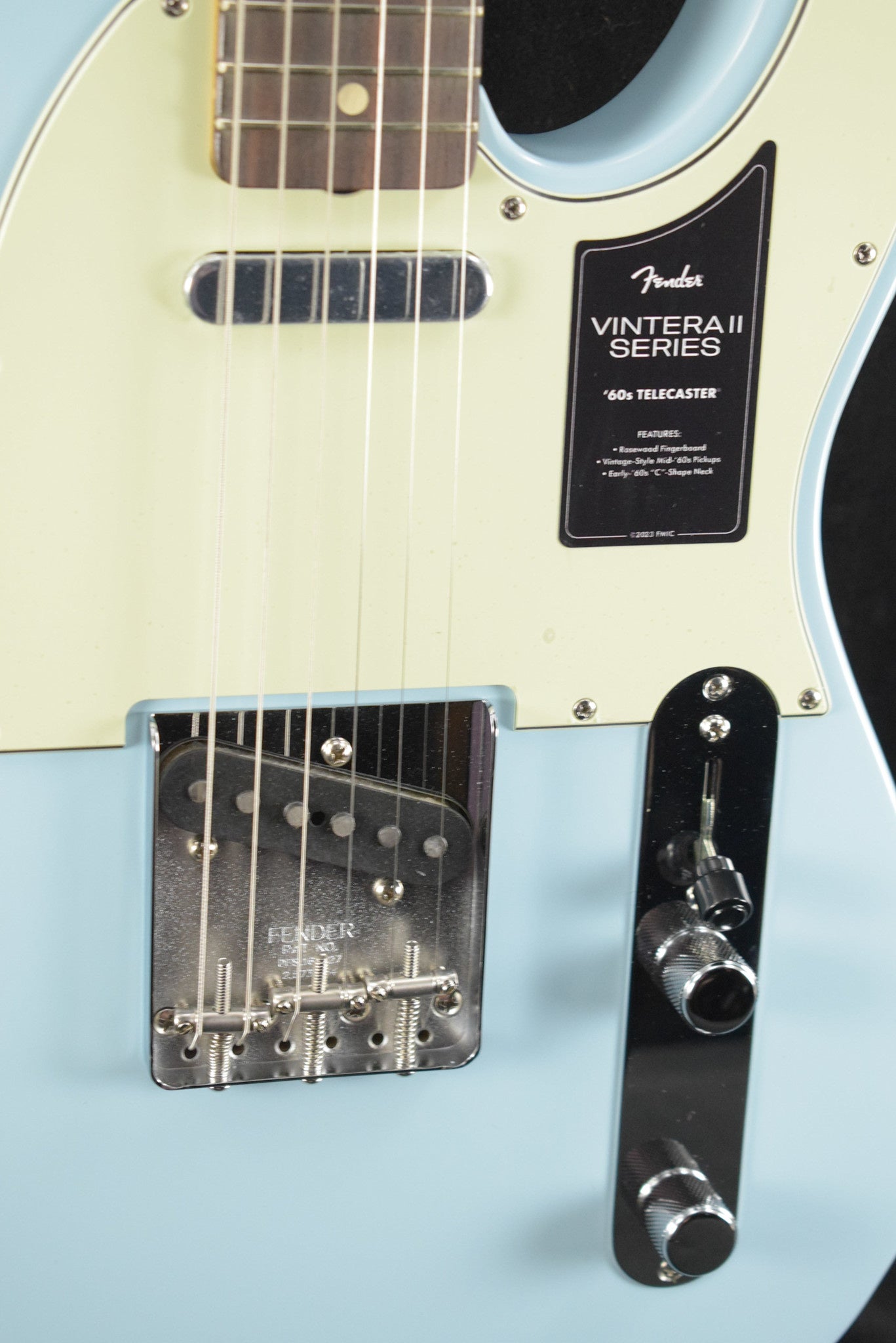 Fender Vintera II '60s Telecaster Sonic Blue Rosewood Fingerboard