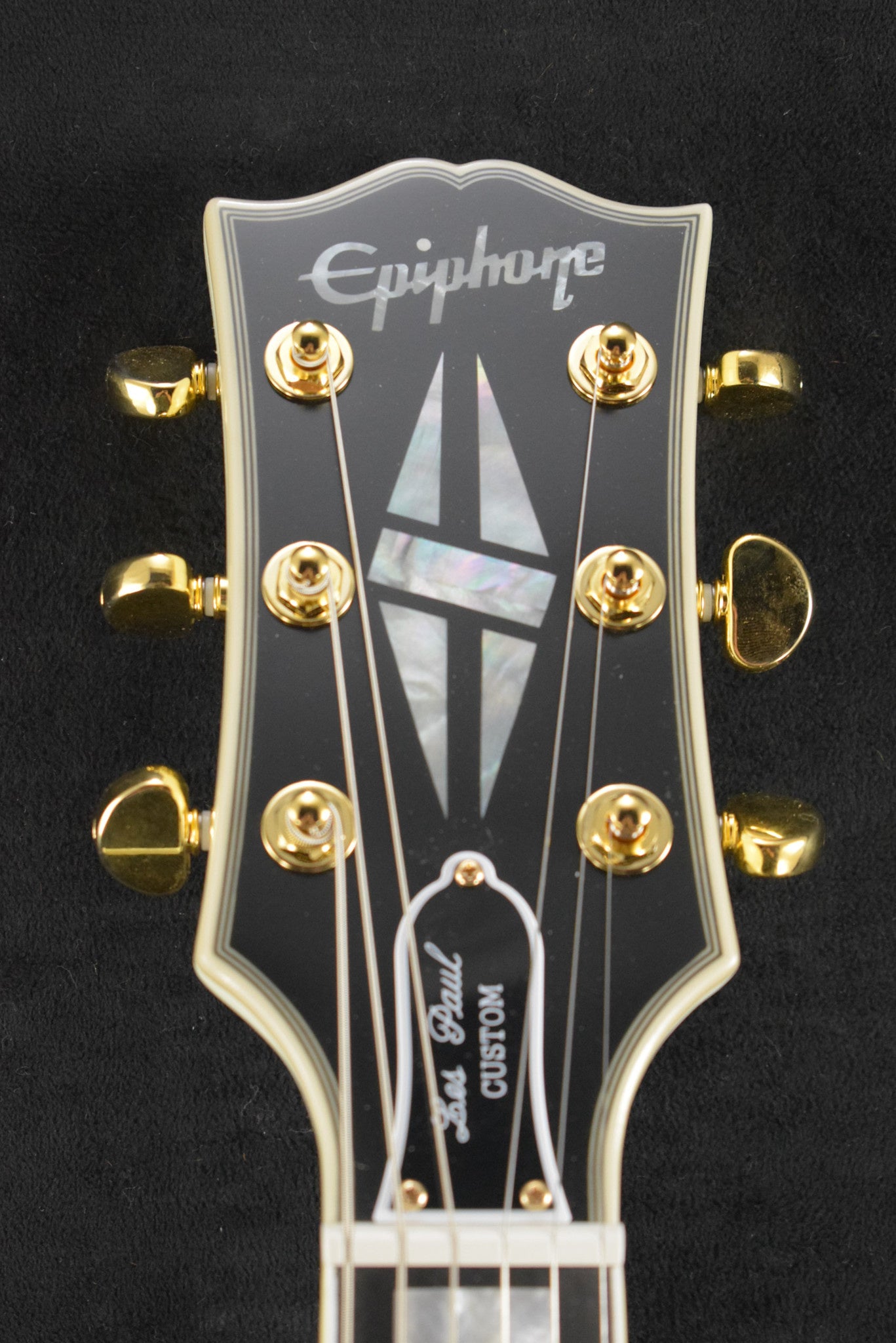 Epiphone IGC 1963 Les Paul SG Custom With Maestro Vibrola Classic White w/ Hard Case