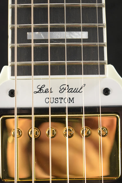 Epiphone IGC 1963 Les Paul SG Custom With Maestro Vibrola Classic White w/ Hard Case