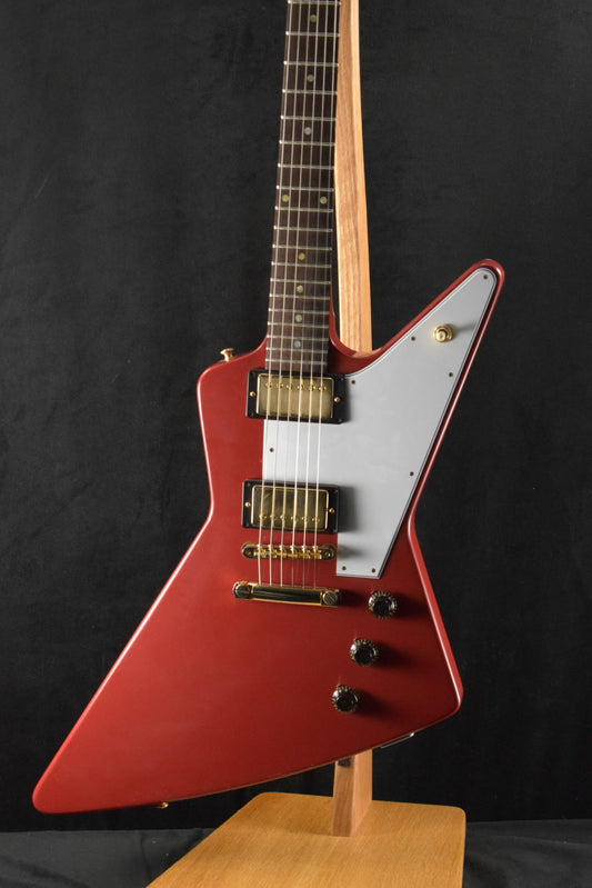 Gibson Custom Shop 1958 Korina Explorer VOS Cardinal Red Gold Hardware