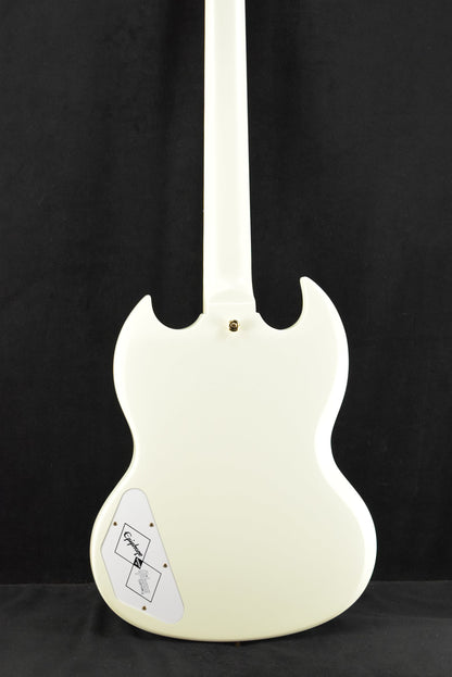 Epiphone IGC 1963 Les Paul SG Custom With Maestro Vibrola Classic White w/ Hard Case