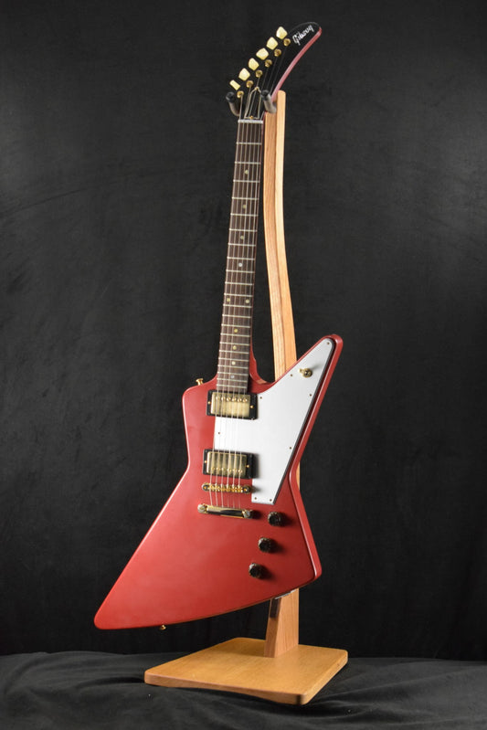 Gibson Custom Shop 1958 Korina Explorer VOS Cardinal Red Gold Hardware