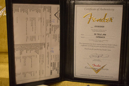 Fender 1959 Telecaster Journeyman Relic Faded Aged Chocolate 3-Color Sunburst