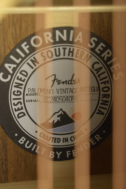 Fender Limited Edition California Vintage Palomino Antigua with Case