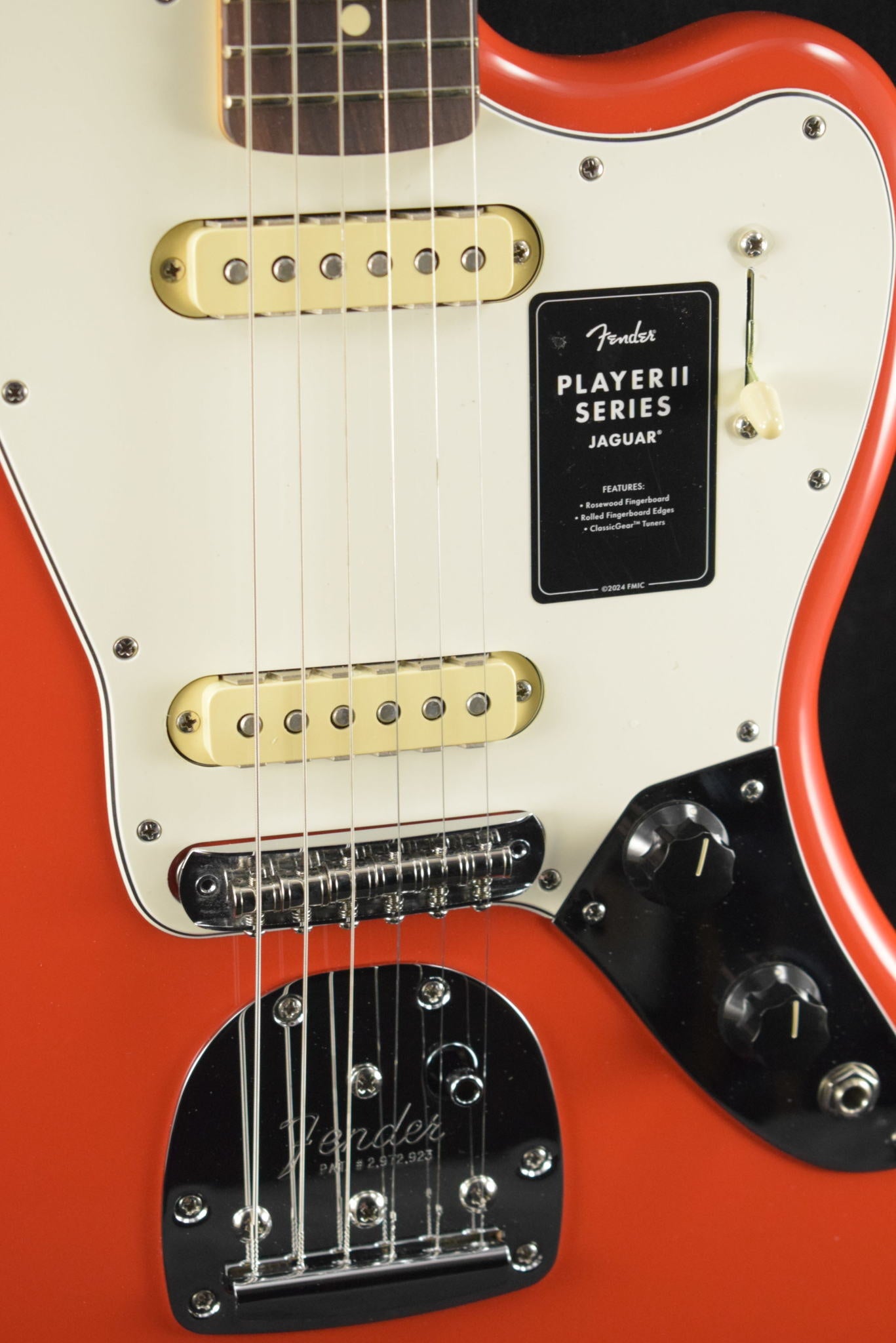 Fender Player II Jaguar Coral Red Rosewood Fingerboard