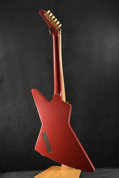 Gibson Custom Shop 1958 Korina Explorer VOS Cardinal Red Gold Hardware