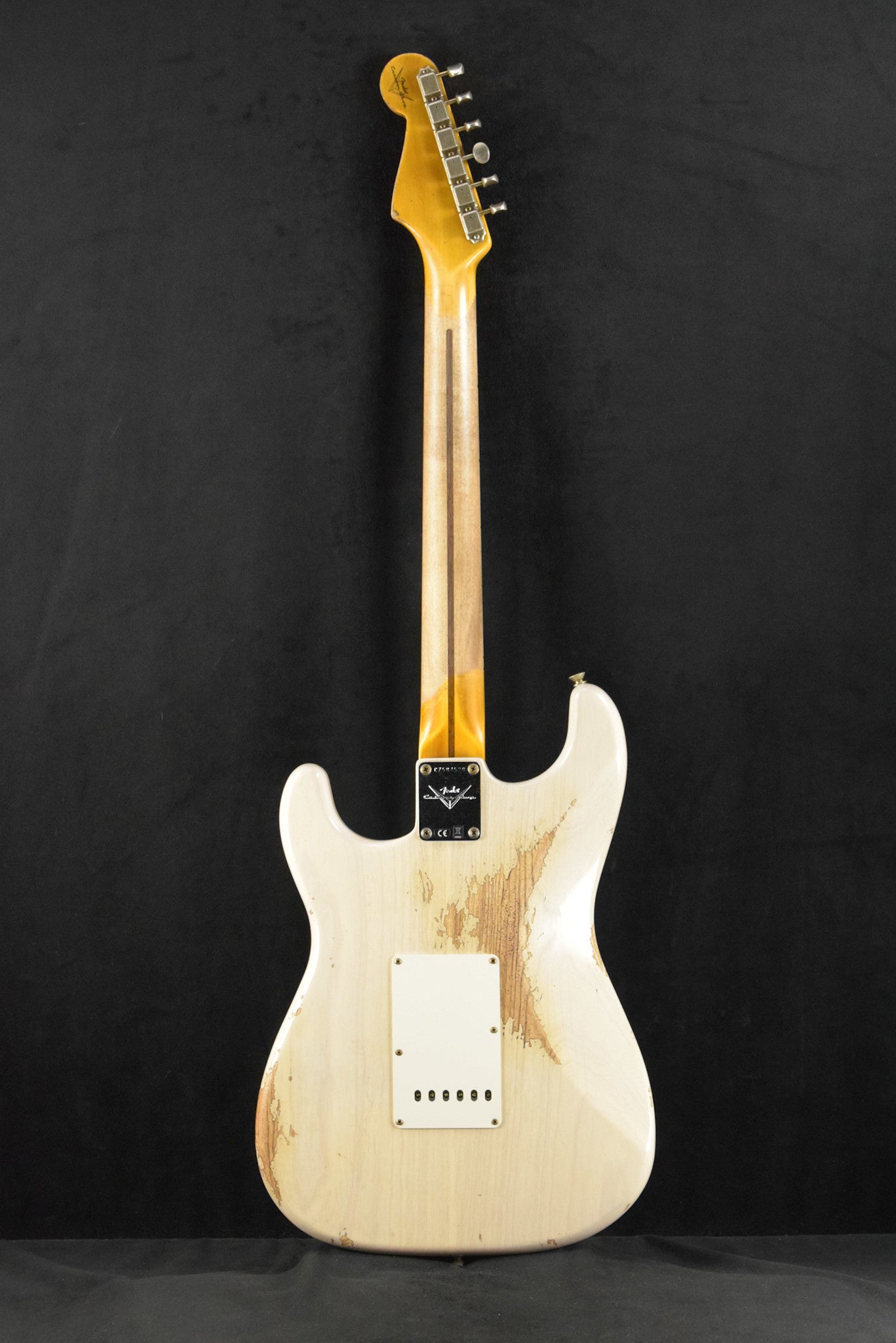 Fender 1957 Stratocaster Heavy Relic Aged White Blonde 1-Piece Rift Sawn Maple Neck Fingerboard