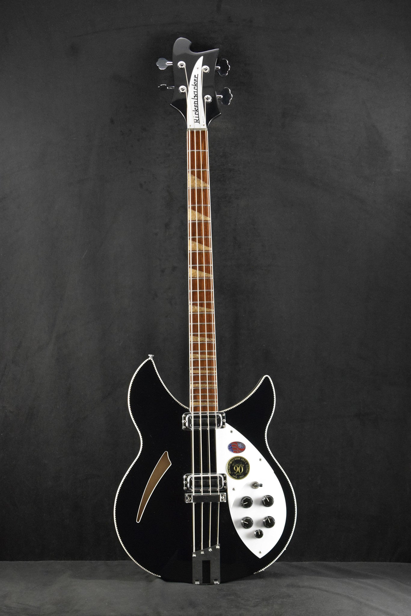 Rickenbacker 90th Anniversary 4005XC Bass Guitar JetGlo