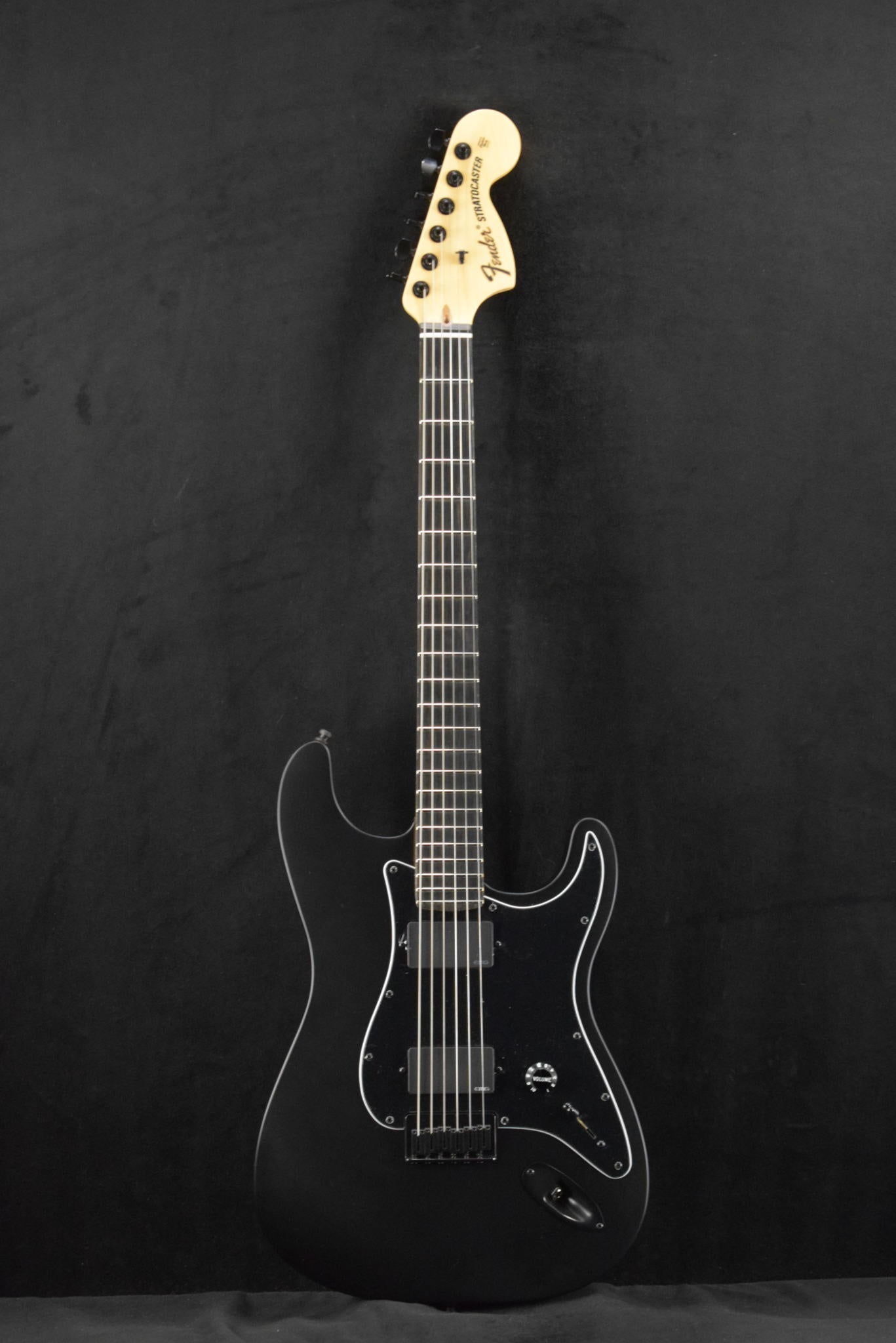 Fender Jim Root Stratocaster Flat Black Ebony Fingerboard