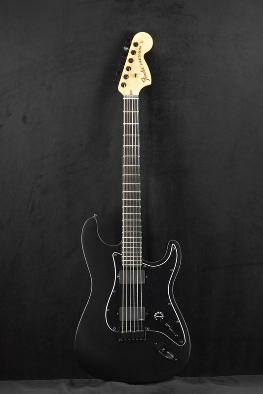 Fender Jim Root Stratocaster Flat Black Ebony Fingerboard