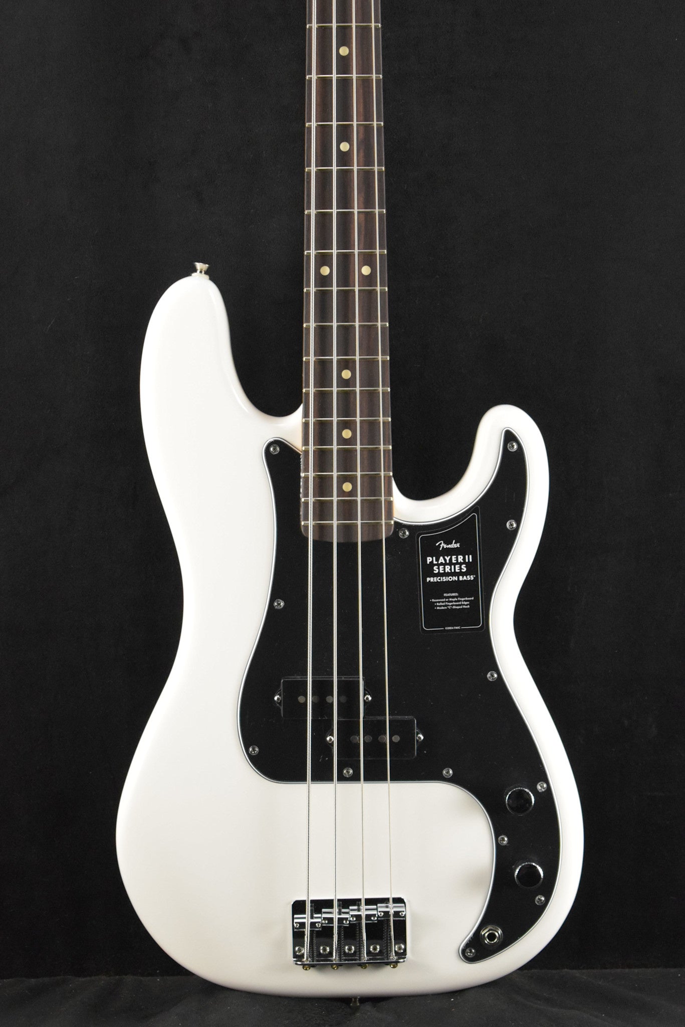 Fender Player II Precision Bass Polar White Rosewood Fingerboard