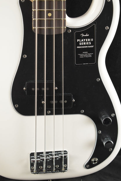 Fender Player II Precision Bass Polar White Rosewood Fingerboard