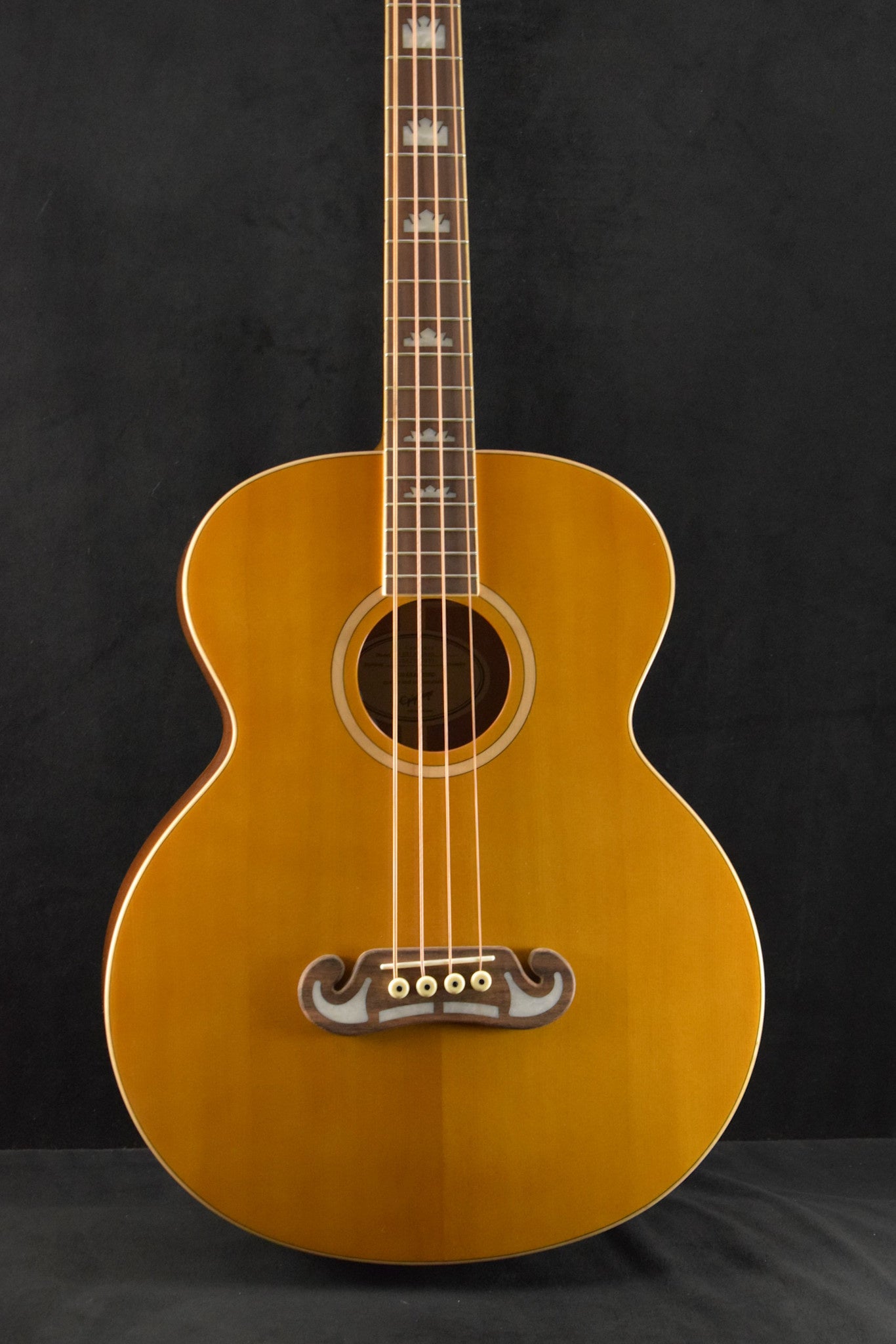 Epiphone El Capitan J-200 Studio Bass Aged Natural Antique Gloss