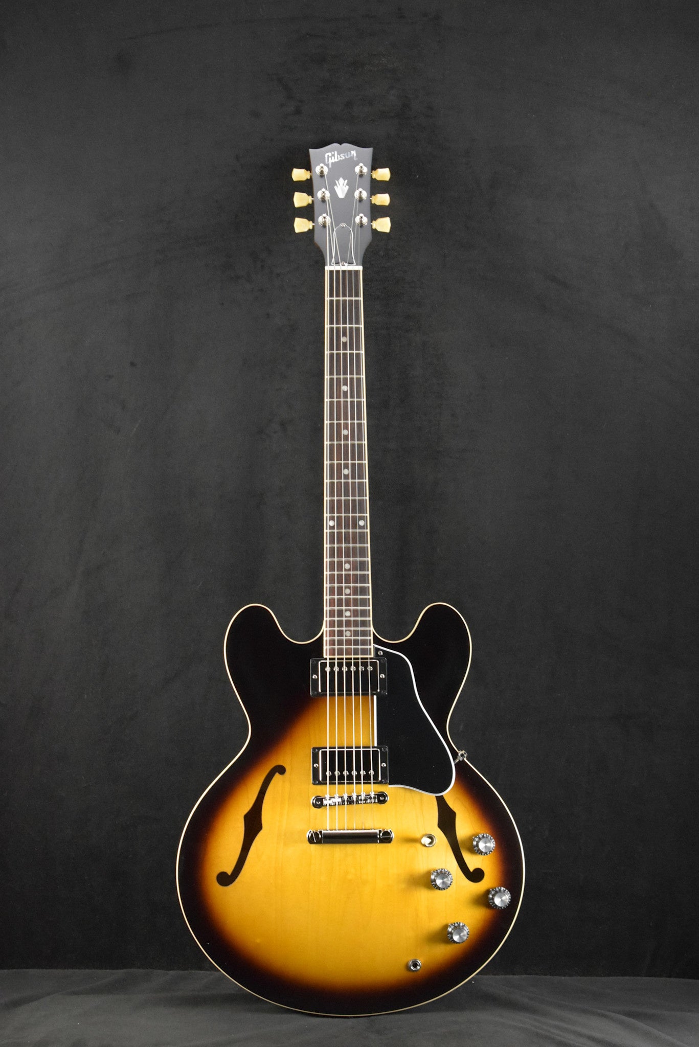 ギブソンES335 satin(satin vintage burst) Gibson ES-335 Satin Vintage Burst – Fuller's Guitar