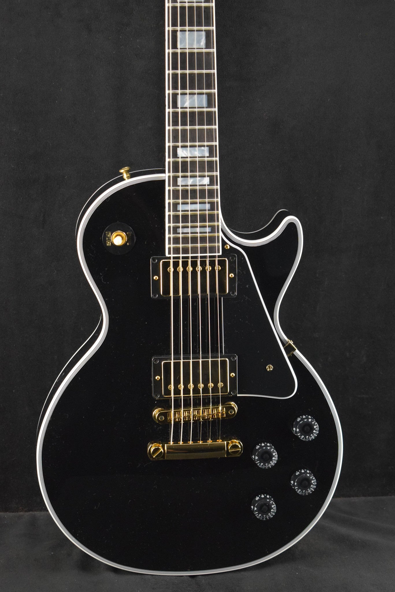 Gibson Custom Shop Les Paul Custom w/ Ebony Fingerboard Gloss Ebony