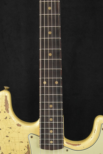 Fender Limited Edition '60 Dual-Mag II Stratocaster Super Heavy Relic - Aged Vintage White