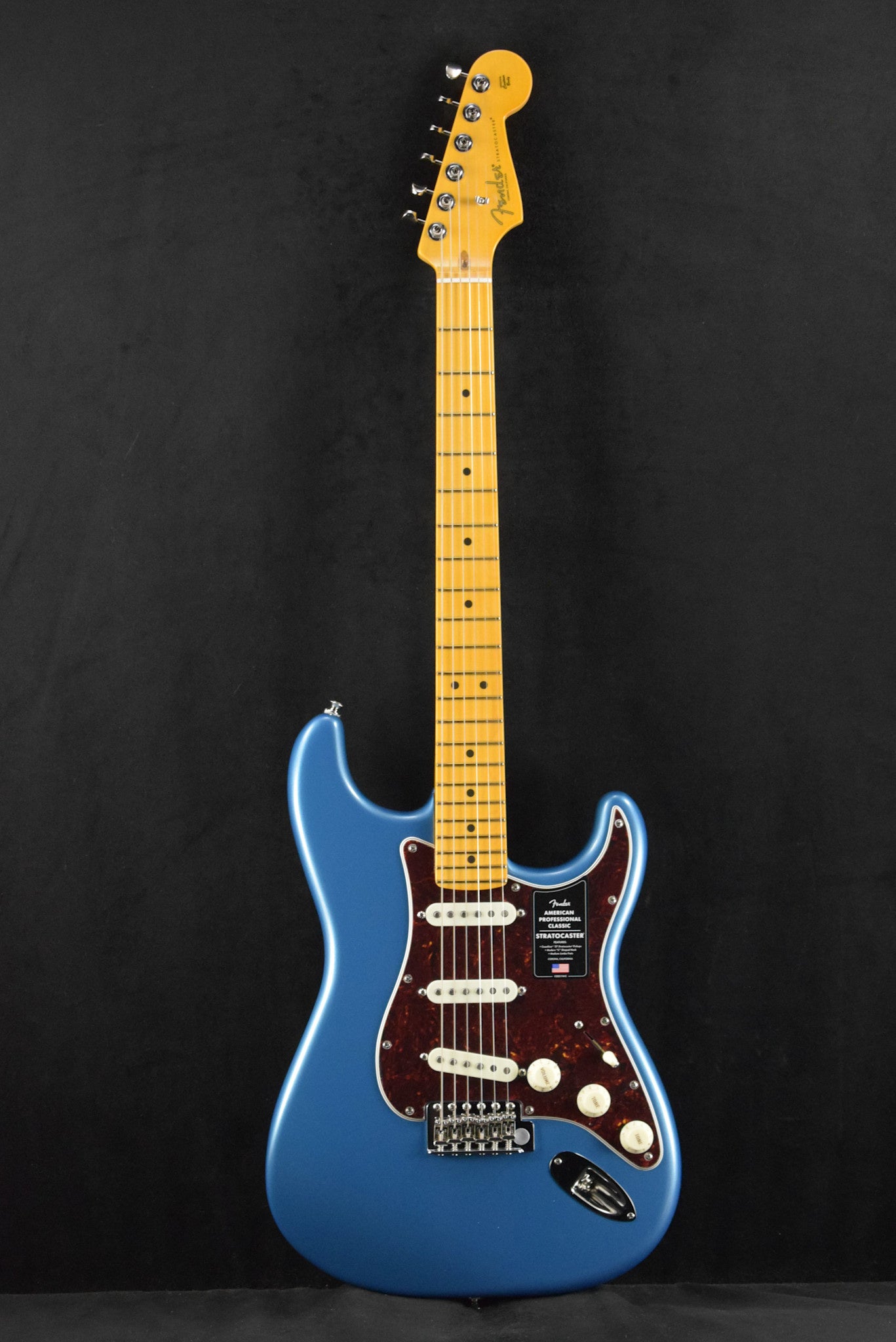 Fender American Professional Classic Stratocaster Faded Lake Placid Blue Maple Fingerboard