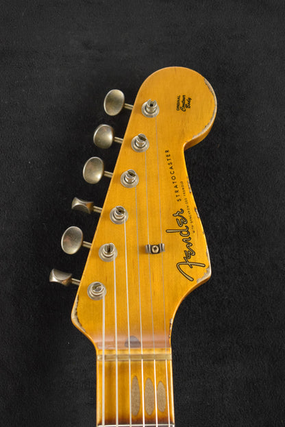Fender 1957 Stratocaster Heavy Relic Aged 2-Color Sunburst 1-Piece Rift Sawn Maple Neck Fingerboard