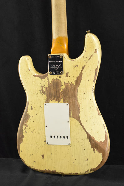 Fender Limited Edition '60 Dual-Mag II Stratocaster Super Heavy Relic - Aged Vintage White