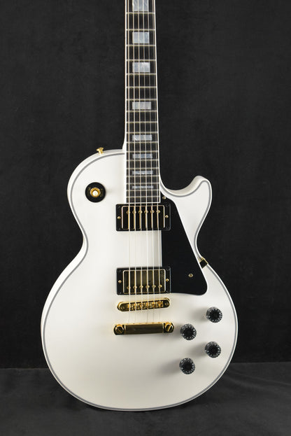 Gibson Custom Shop Les Paul Custom w/ Ebony Fingerboard Gloss Alpine White