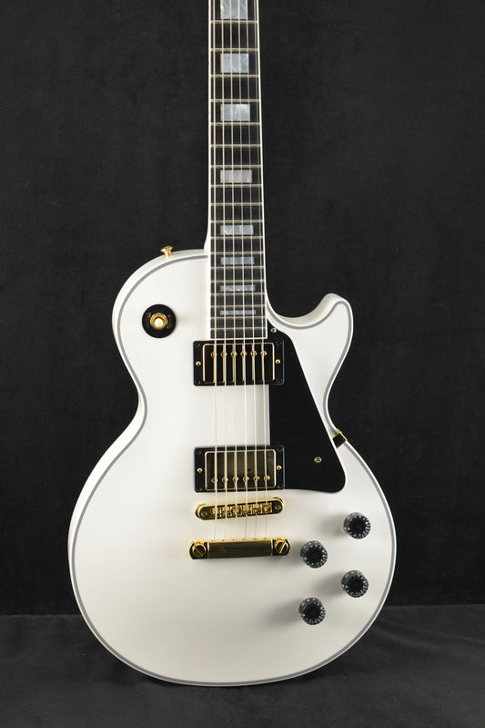 Gibson Custom Shop Les Paul Custom w/ Ebony Fingerboard Gloss Alpine White
