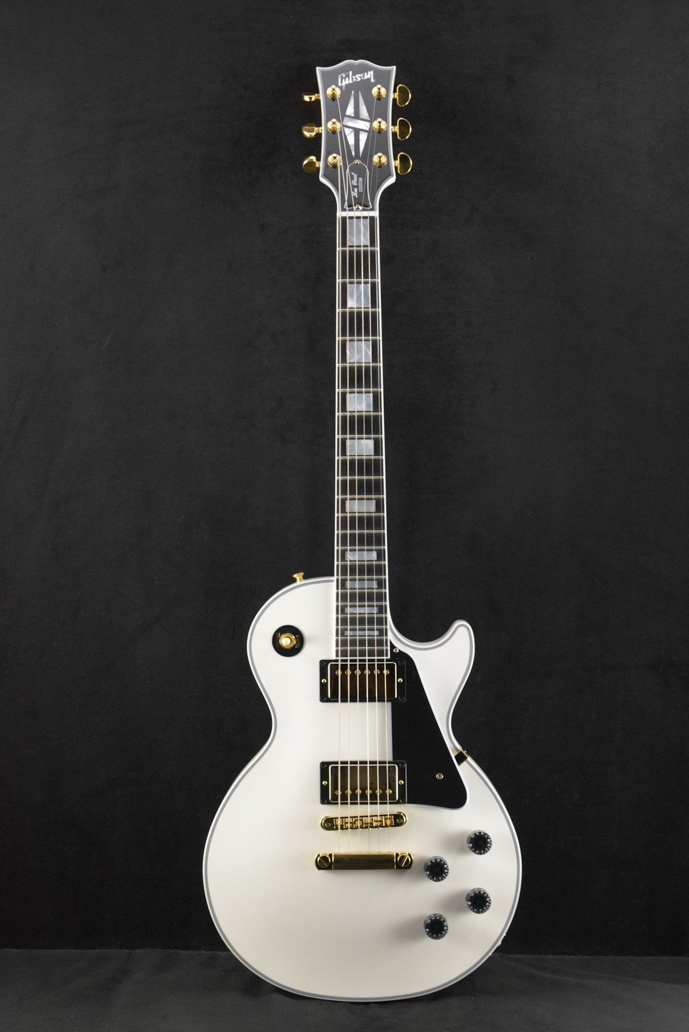 Gibson Custom Shop Les Paul Custom w/ Ebony Fingerboard Gloss Alpine White