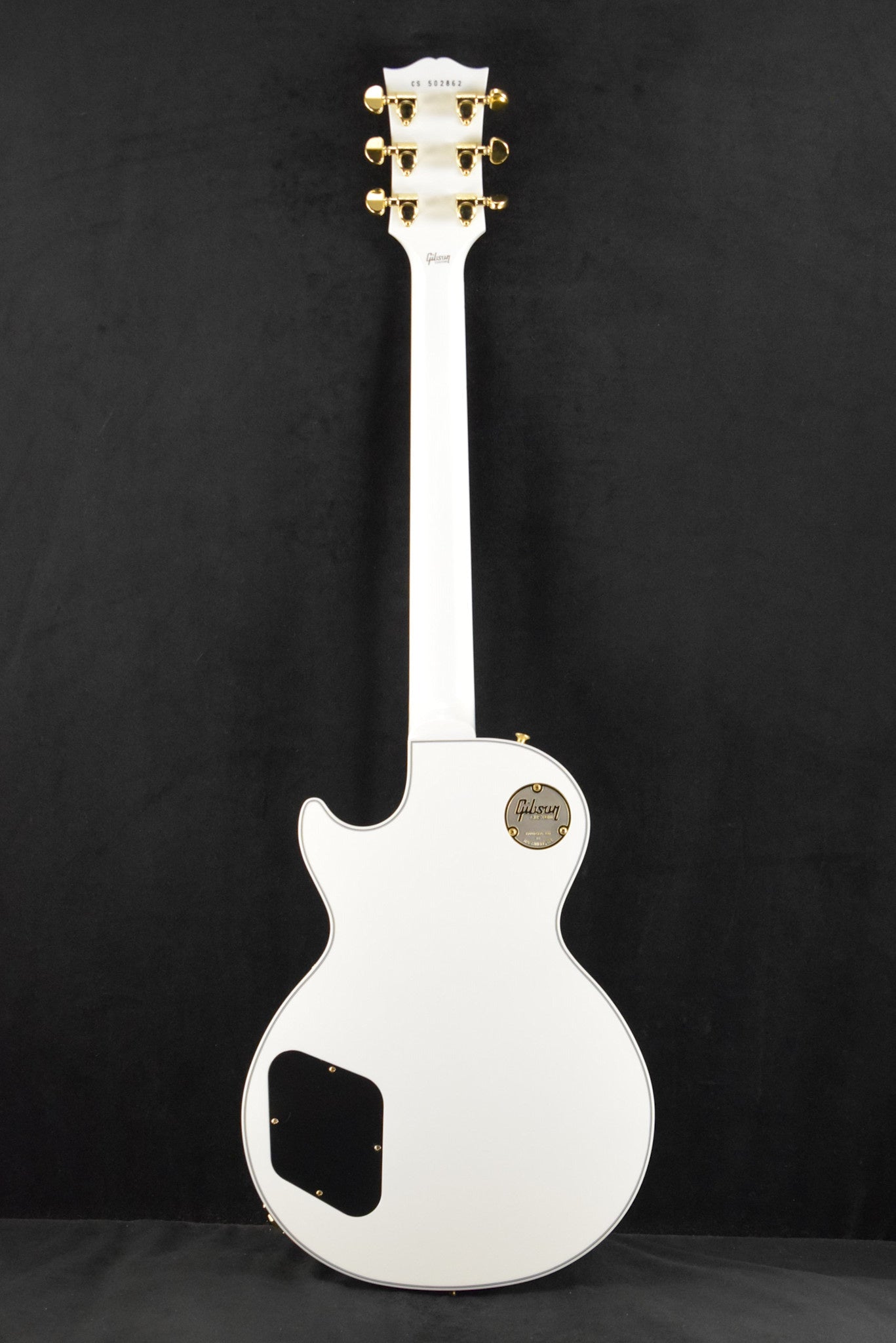 Gibson Custom Shop Les Paul Custom w/ Ebony Fingerboard Gloss Alpine White