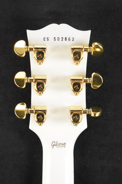Gibson Custom Shop Les Paul Custom w/ Ebony Fingerboard Gloss Alpine White