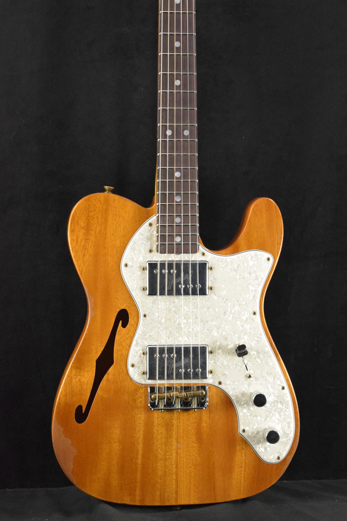 Fender Limited Edition 1964 Bobbed Telecaster Thinline Relic Aged Natural 3A Rosewood Fingerboard