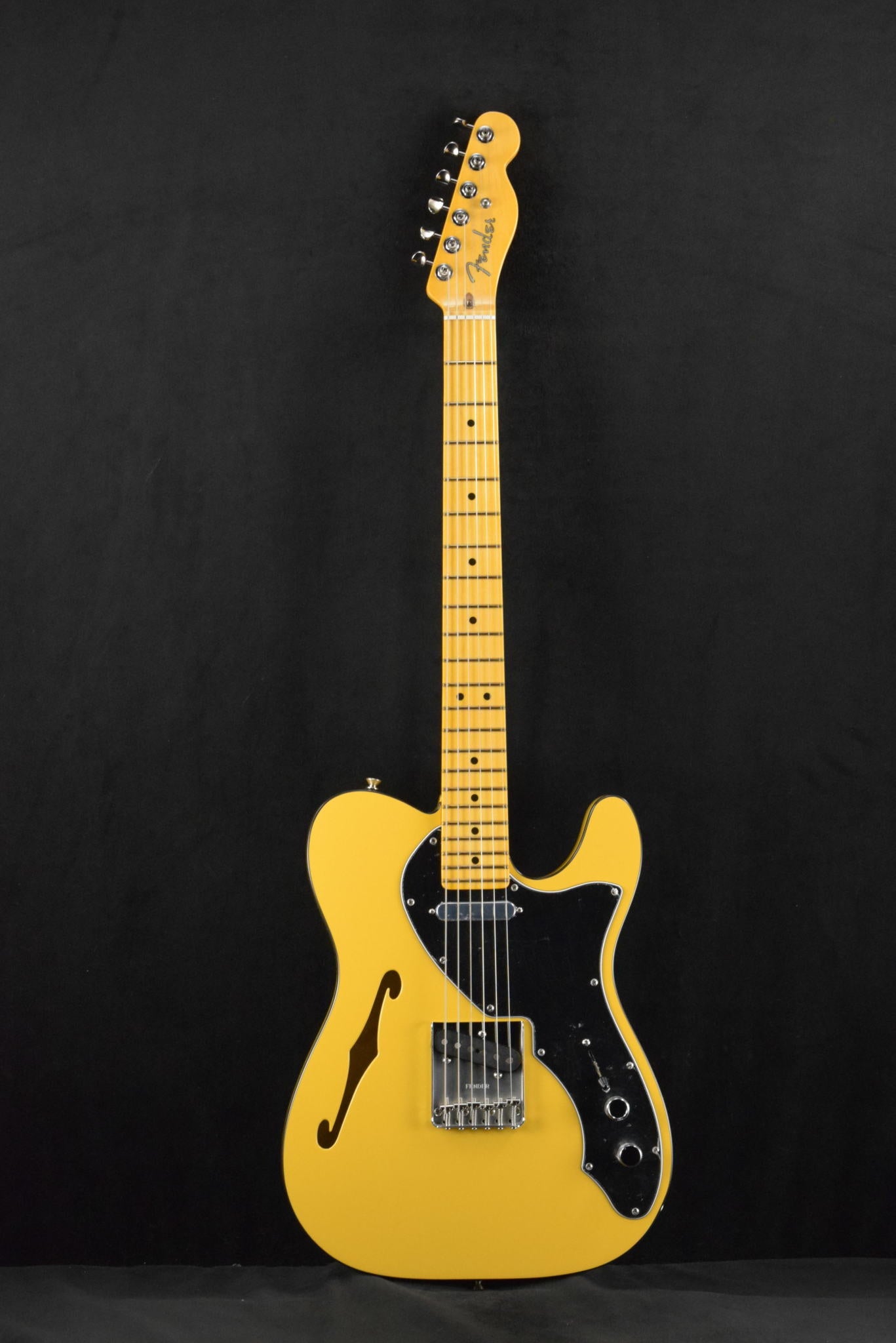 Fender Britt Daniel Tele Thinline Amarillo Gold Maple Fingerboard