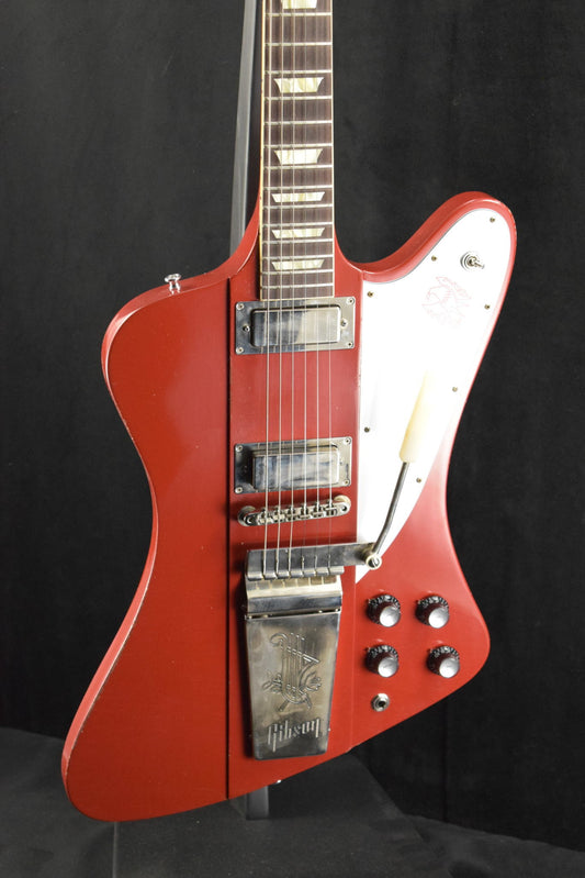 Gibson Murphy Lab 1963 Firebird V With Maestro Vibrola Cardinal Red Light Aged