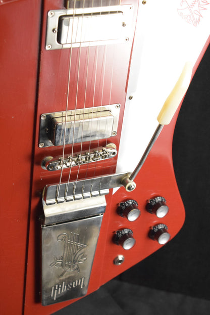Gibson Murphy Lab 1963 Firebird V With Maestro Vibrola Cardinal Red Light Aged