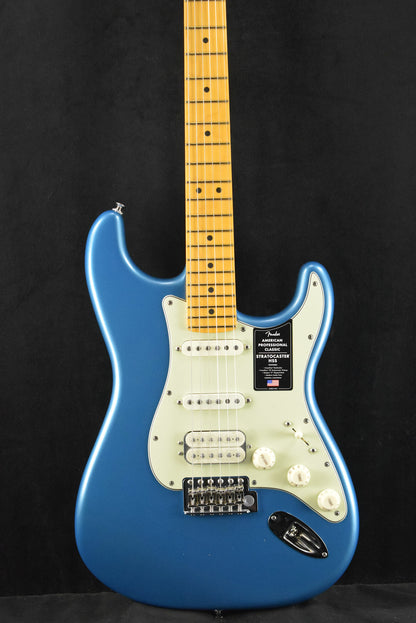 Fender American Professional Classic Stratocaster HSS Faded Lake Placid Blue Maple Fingerboard