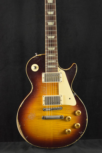 Gibson Murphy Lab 1959 Les Paul Standard Bourbon Burst Ultra Heavy Aged - Fuller's Exclusive