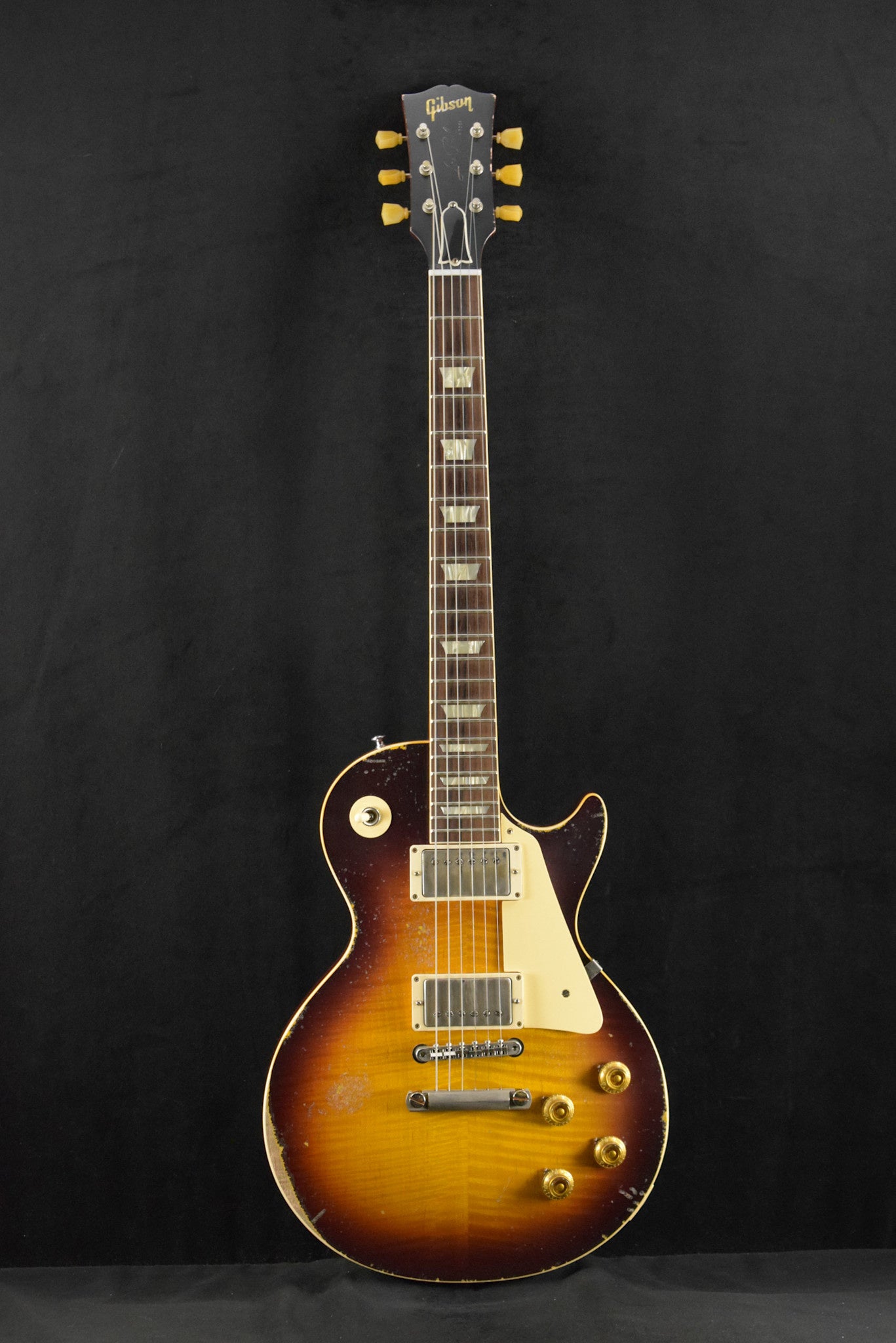 Gibson Murphy Lab 1959 Les Paul Standard Bourbon Burst Ultra Heavy Aged - Fuller's Exclusive