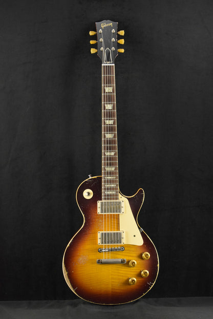 Gibson Murphy Lab 1959 Les Paul Standard Bourbon Burst Ultra Heavy Aged - Fuller's Exclusive