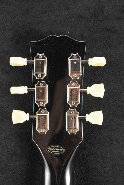 Epiphone IGC J-180 LS Long Scale Ebony w/ Hardshell Case