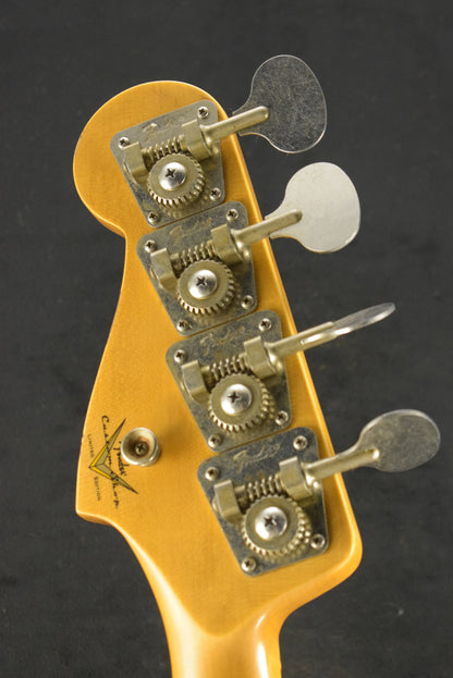 Fender Limited Edition Jazz Bass Relic Blue Flower 3A Rosewood Fingerboard