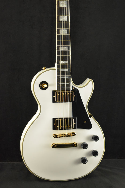 Epiphone IGC Les Paul Custom Alpine White w/ Hardshell Case