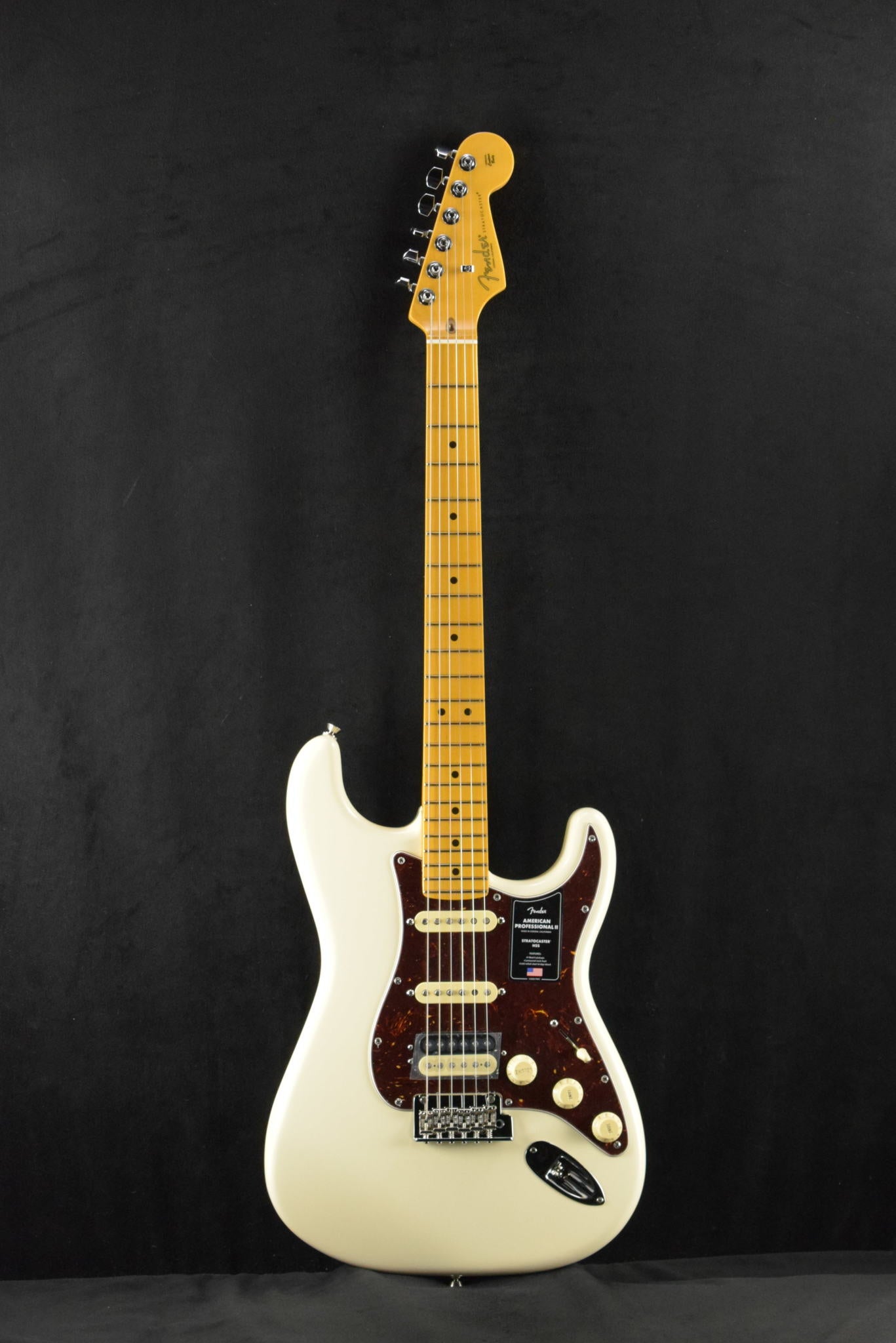 Fender American Professional II Stratocaster HSS Olympic White Maple Fingerboard